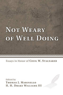 Picture of Not Weary of Well Doing