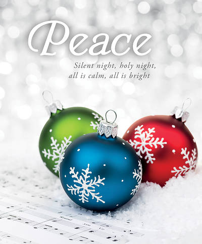 Picture of Advent Peace Week 2 Ornament Bulletin Legal