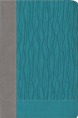 Picture of NIV, Faithlife Study Bible, Imitation Leather, Gray/Blue, Indexed