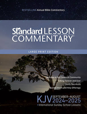 Picture of KJV Standard Lesson Commentary Large Print 2024-2025