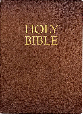 Picture of Kjver Holy Bible, Large Print, Acorn Bonded Leather, Thumb Index