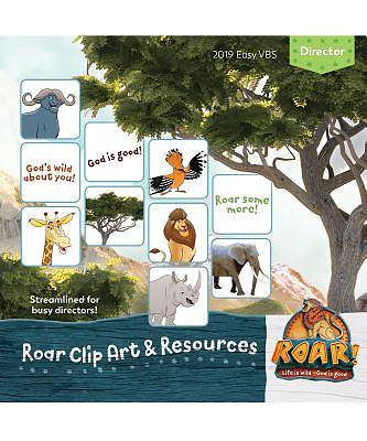 Picture of Vacation Bible School (VBS19) Roar Clip Art & Resources CD