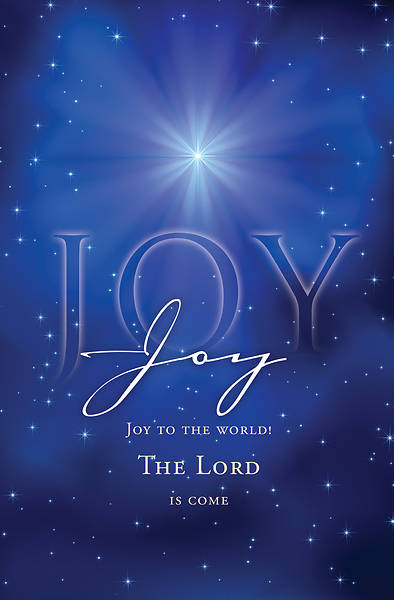 Picture of Joy to the World Advent Regular Size Bulletin