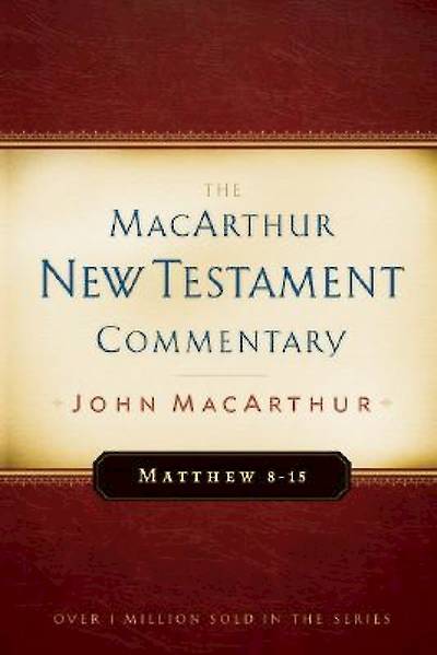 Picture of Matthew 8-15 MacArthur New Testament Commentary [ePub Ebook]