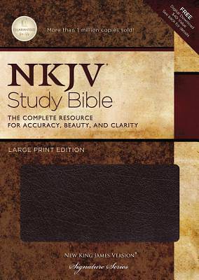 Picture of New King James Version Study Bible Large Print Edition