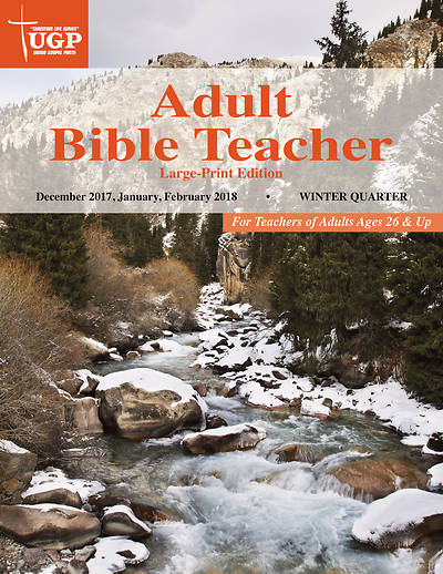 Picture of UNION GOSPEL ADULT BIBLE TEACHER LP WINTER 2017-18