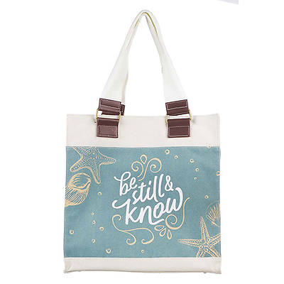Picture of Tote Canvas Be Still & Know