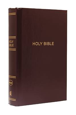 Picture of NKJV, Pew Bible, Large Print, Hardcover, Burgundy, Red Letter Edition