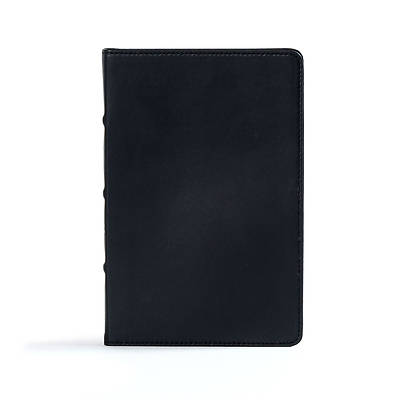 Picture of CSB Ultrathin Reference Bible, Black Premium Leather