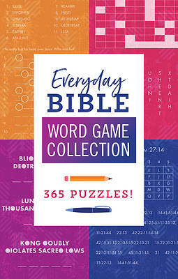 Picture of Everyday Bible Word Game Collection