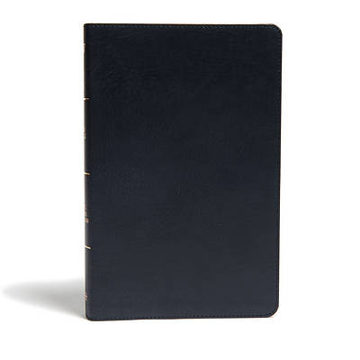 Picture of KJV Ultrathin Reference Bible, Black Leathertouch, Indexed