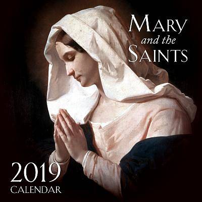 Picture of 2019 Mary & the Saints Catholic Wall Calendar
