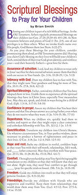 Picture of Scriptural Blessings to Pray for Your Children 50-Pack