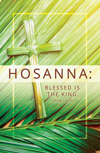 Picture of Hosanna Palm Sunday Bulletin (Package of 100)