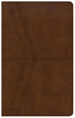 Picture of NKJV Ultrathin Reference Bible, Brown Deluxe Leathertouch