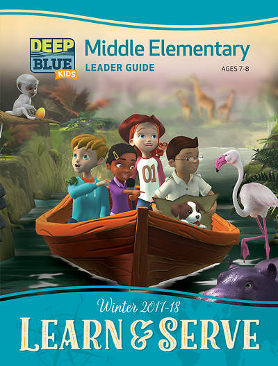 Picture of Deep Blue Kids Learn & Serve Middle Elementary Leader Guide Winter 2017-18