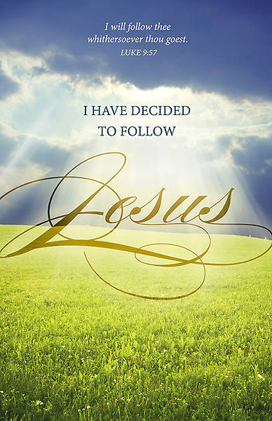 Picture of I Have Decided to Follow Jesus