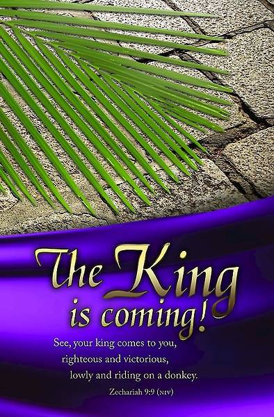 Picture of The King is Coming! Palm Sunday Bulletin