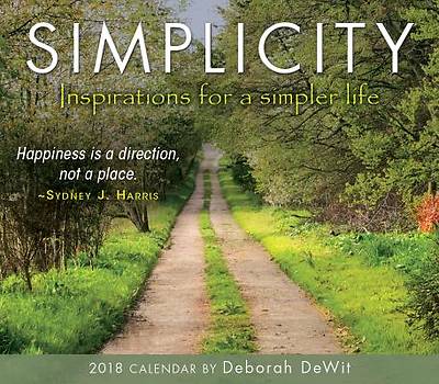 Picture of Simplicity 2018 Daily Calendar