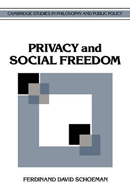 Picture of Privacy and Social Freedom