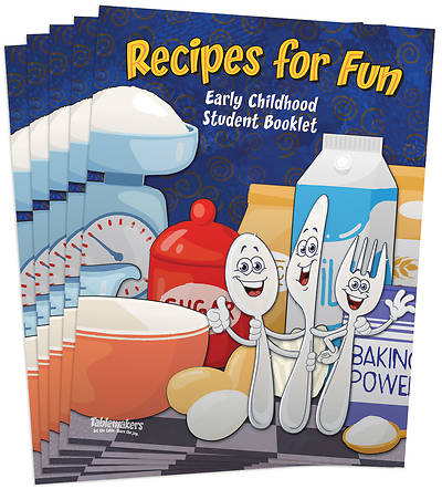 Picture of Vacation Bible School VBS 2027 Tablemakers Recipes for Fun Early Child Student (Ages 4-5 student booklet) 5-Pack