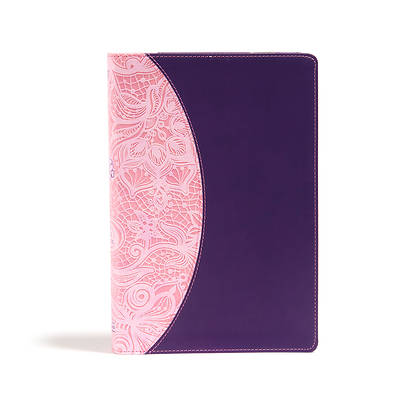 Picture of KJV One Big Story Bible, Pink/Purple Leathertouch