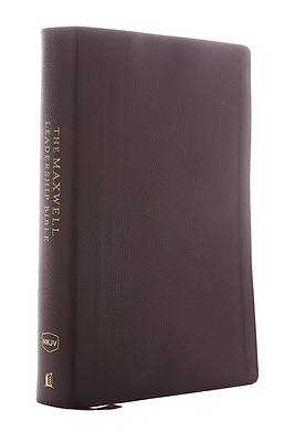 Picture of NKJV, Maxwell Leadership Bible, Third Edition, Premium Bonded Leather, Burgundy, Comfort Print