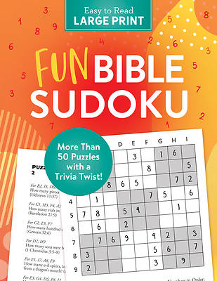Picture of Fun Bible Sudoku Large Print