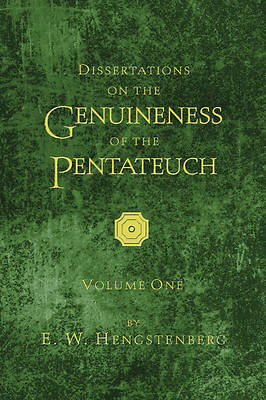 Picture of Dissertations on the Genuineness of the Pentateuch