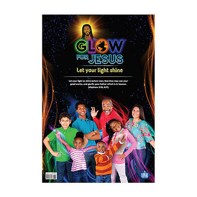 Picture of Vacation Bible School (VBS) 2017 Glow For Jesus Life Application Poster (Preschool/Primary)
