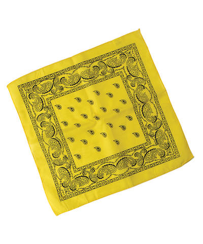 Picture of Vacation Bible School (VBS) 2019 Yee-Haw Yellow Bandannas (pkg of 12)