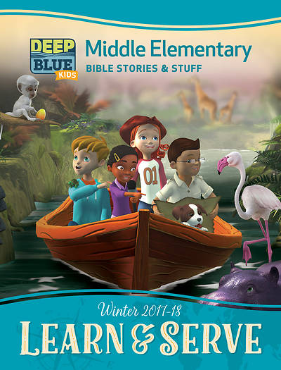 Picture of Deep Blue Kids Learn & Serve Middle Elementary Bible Stories & Stuff Winter 2017-18