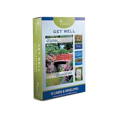 Picture of Get Well Boxed Cards-Landscapes Designs Pack of 12
