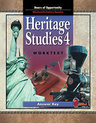 Picture of Heritage Studies 4 Worktext Answer Key 2nd Edition
