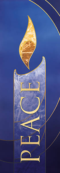 Picture of 18X5 Advent Banner PEACE