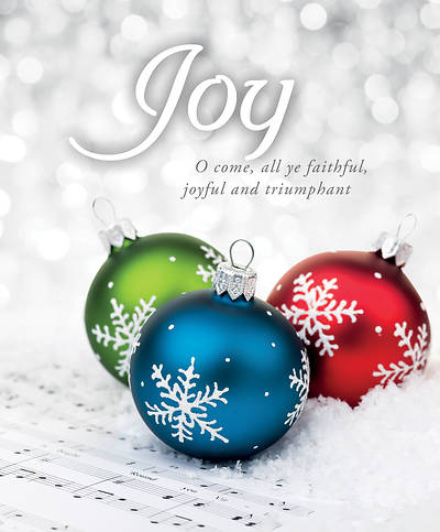 Picture of Advent Joy Week 3 Ornament Bulletin Legal