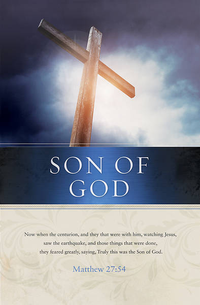 Picture of Son of God Good Friday Regular Size Bulletin