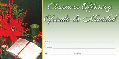 Picture of Great Joy Christmas Offering Envelope SPANISH