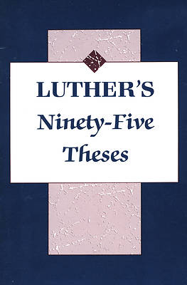 Picture of Luther's Ninety-Five Theses