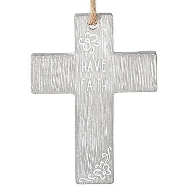 Picture of Have Faith Cement Cross 4"