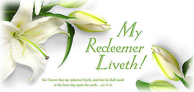 Picture of My Redeemer Liveth Easter Offering Envelope