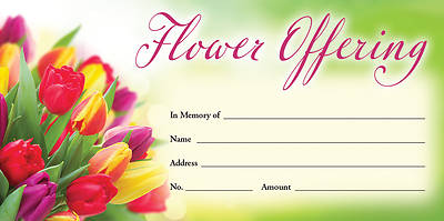 Picture of Flower Offering Envelope