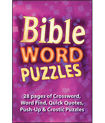 Picture of Bible Word Puzzles