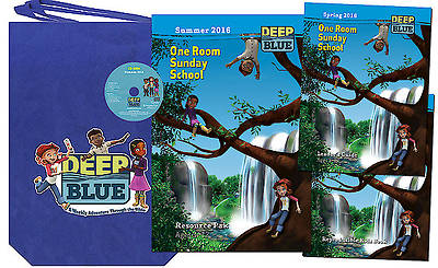 Picture of Deep Blue One Room Sunday School Kit Summer 2016
