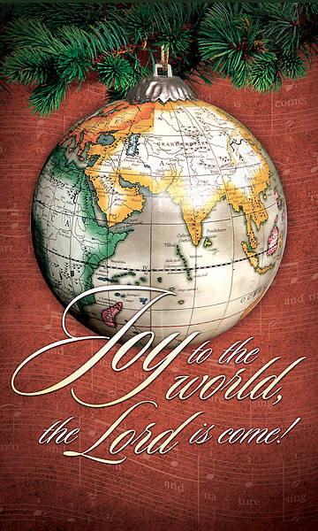 Picture of Joy to the World Christmas Banner 3 x 5 Vinyl