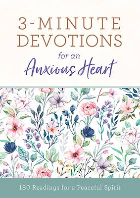 Picture of 3-Minute Devotions for an Anxious Heart