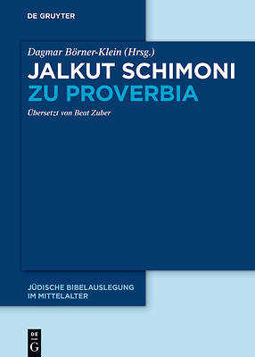 Picture of Jalkut Schimoni Zu Proverbia