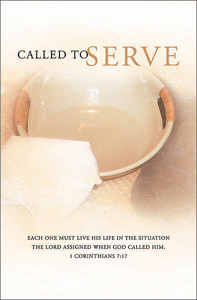 Picture of Called to Serve Bulletin Regular (Package of 100)