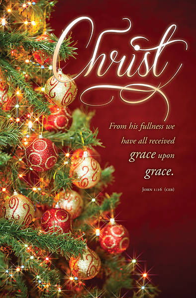 Christ Grace upon Grace Advent Bulletin