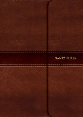 Picture of Rvr 1960 Biblia Compacta Letra Grande Marron, Simil Piel Con Cierre